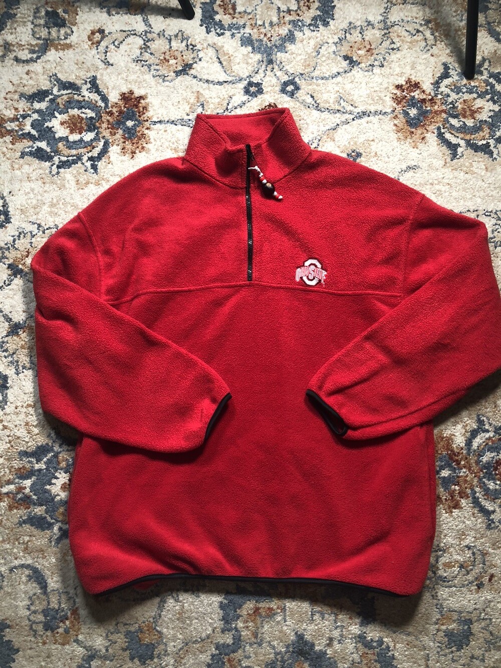 Vintage Spike Sports Ohio State Fleece Pullover 1/4 Zip Men’s Size XL